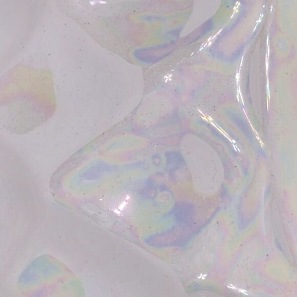 Set of Reflective Glossy Pearl Textured Vases Pottery Minimalist Neutral Decor - Picture 10 of 12